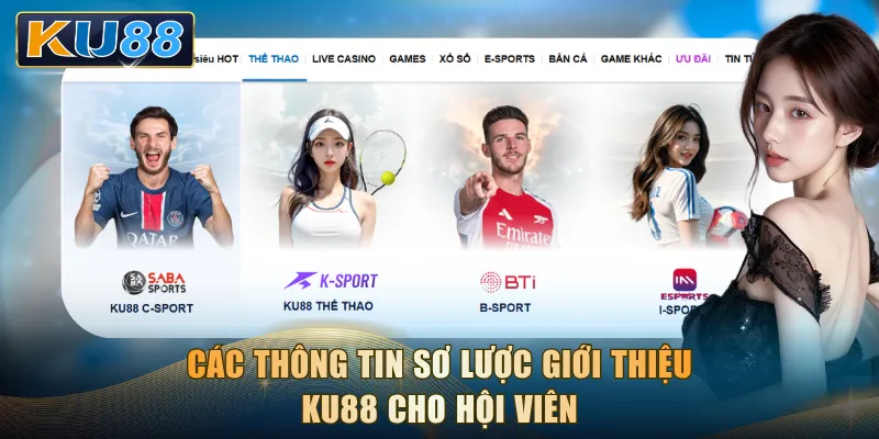 Các thông tin sơ lược giới thiệu KU88 cho hội viên